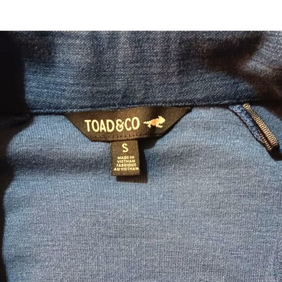 TOAD&CO Dress Intermosso Zip S Soft Pockets Gorpcore Activewear Utility Outdoors - Picture 6 of 10